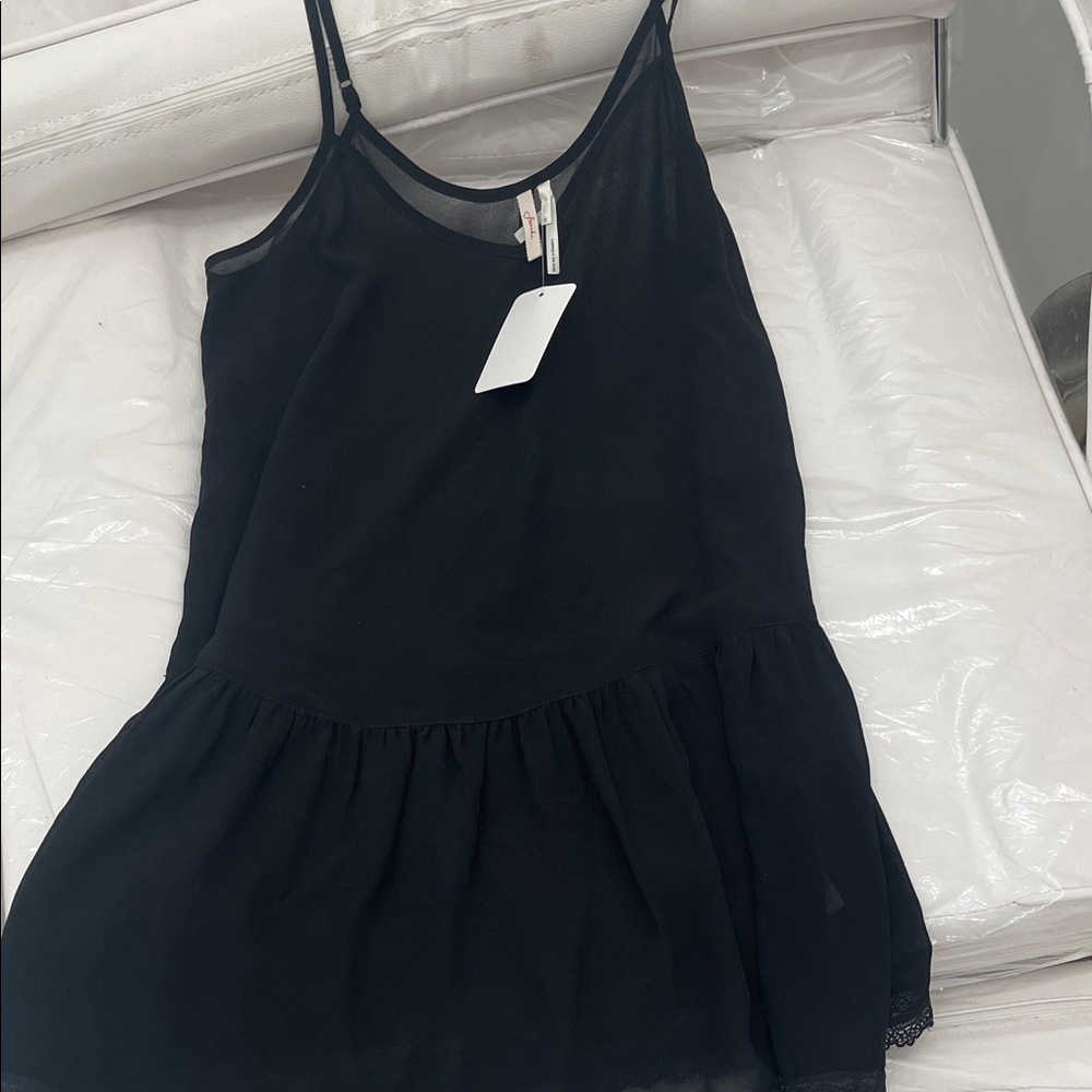 Black Sleeveless top